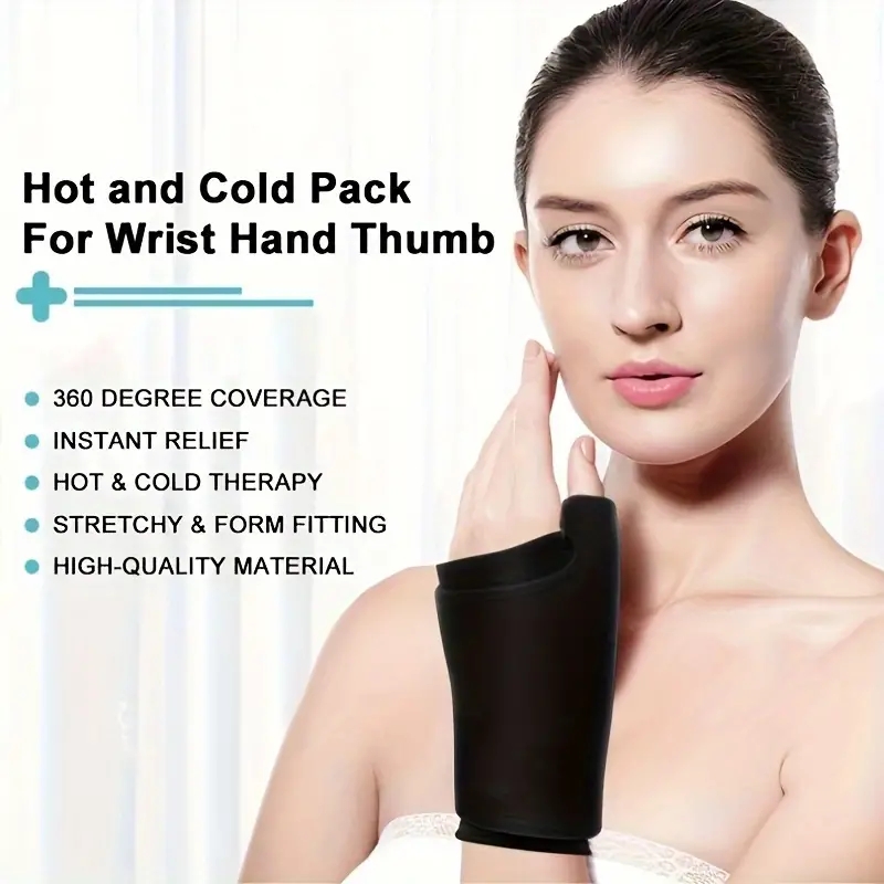Latex Disposable Glove - 1개입 아이스 글러브, 손가락 및 엄지