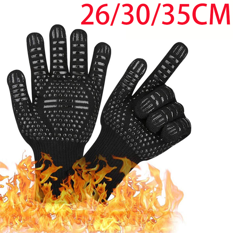 Heat Resistant Glove - 바베큐 장갑 난연성 미끄럼 방지 그릴
