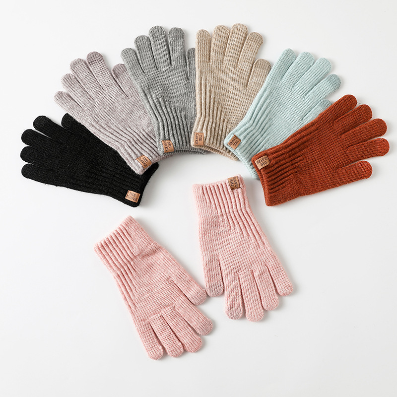 여성용 겨울용 두꺼운 플리스 안감 니트 장갑, 알파카  - Wool Glove Lined 리뷰 및 가격