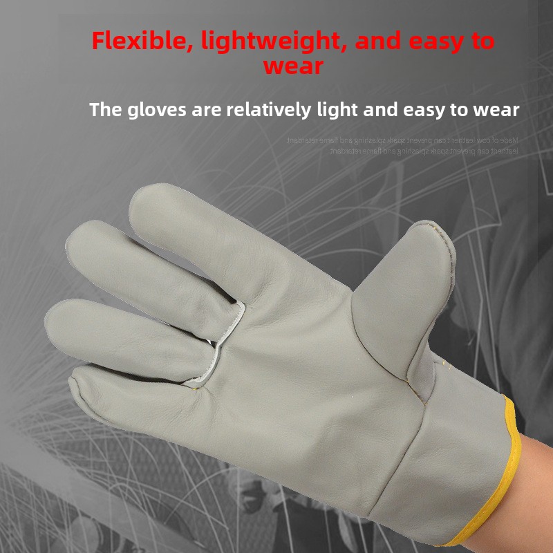 소가죽 용접 장갑 - 짧은 커프스 & 두꺼운 가죽 열  - Heat Resistant Glove 리뷰 및 가격