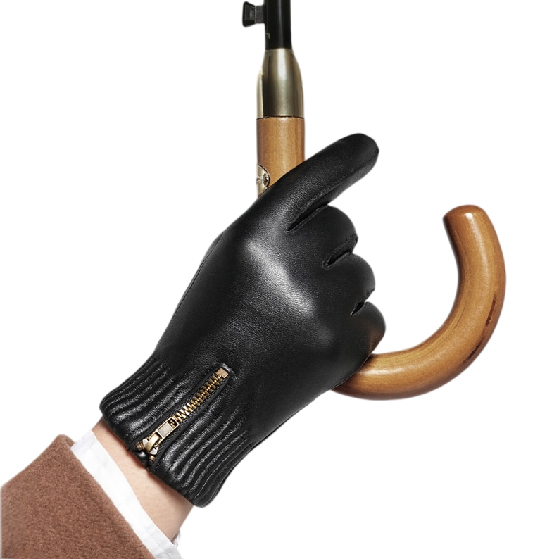 겨울용 두꺼운 따뜻한 레트로 스타일 장갑, 검은색 천연 - Leather Driving Glove 리뷰 및 가격