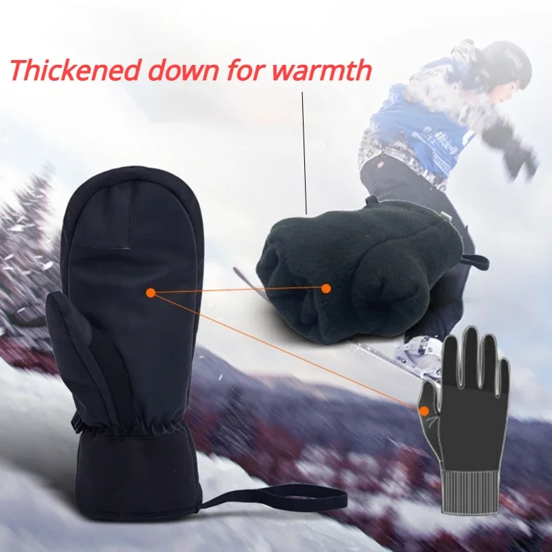 겨울 스키 장갑 방수 터치스크린 보온 두꺼운 스노우 장 - Ski Glove Waterproof 리뷰 및 가격