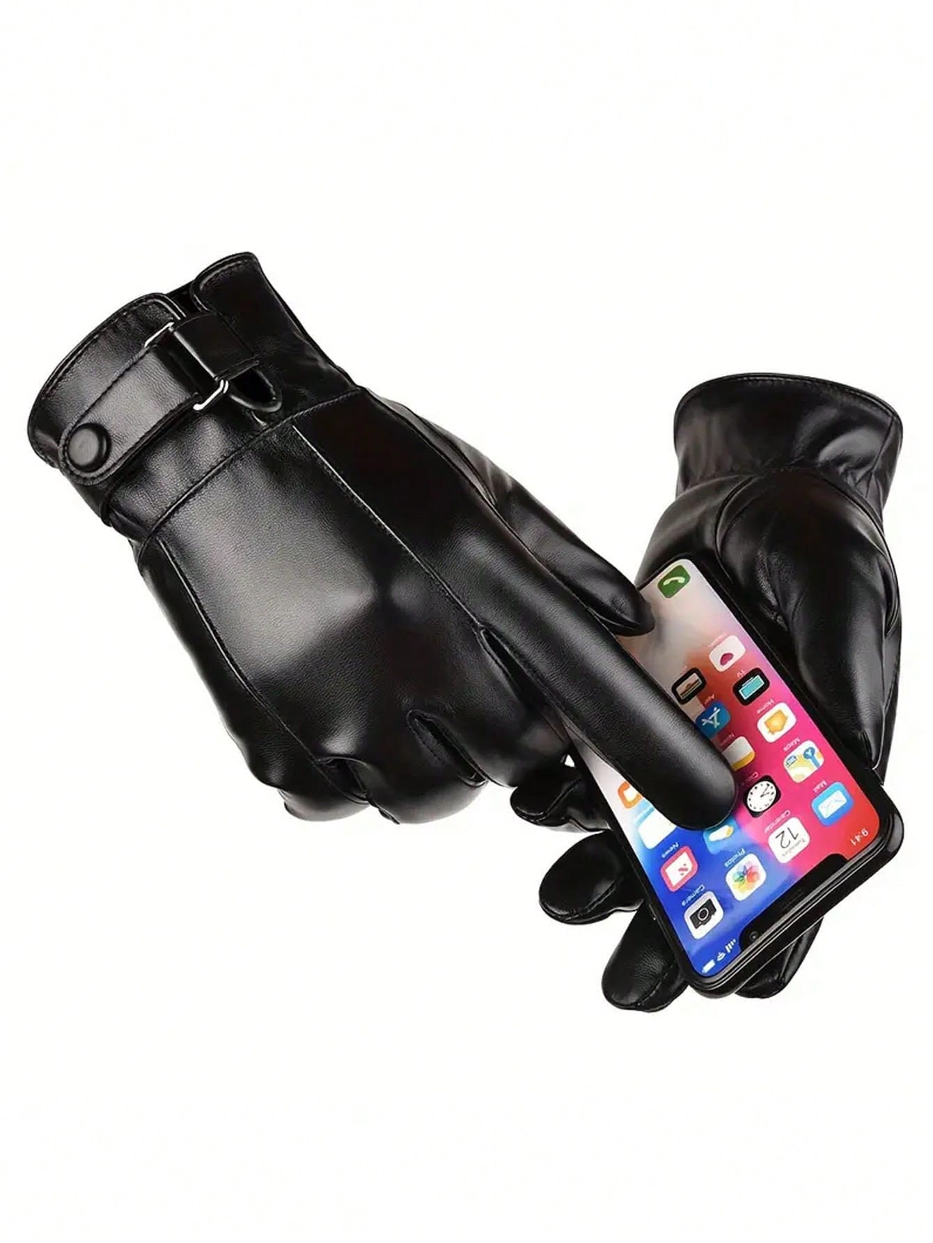 남성용 겨울용 따뜻한 인조 가죽 라이딩 장갑, 스키 및 - Leather Driving Glove 리뷰 및 가격