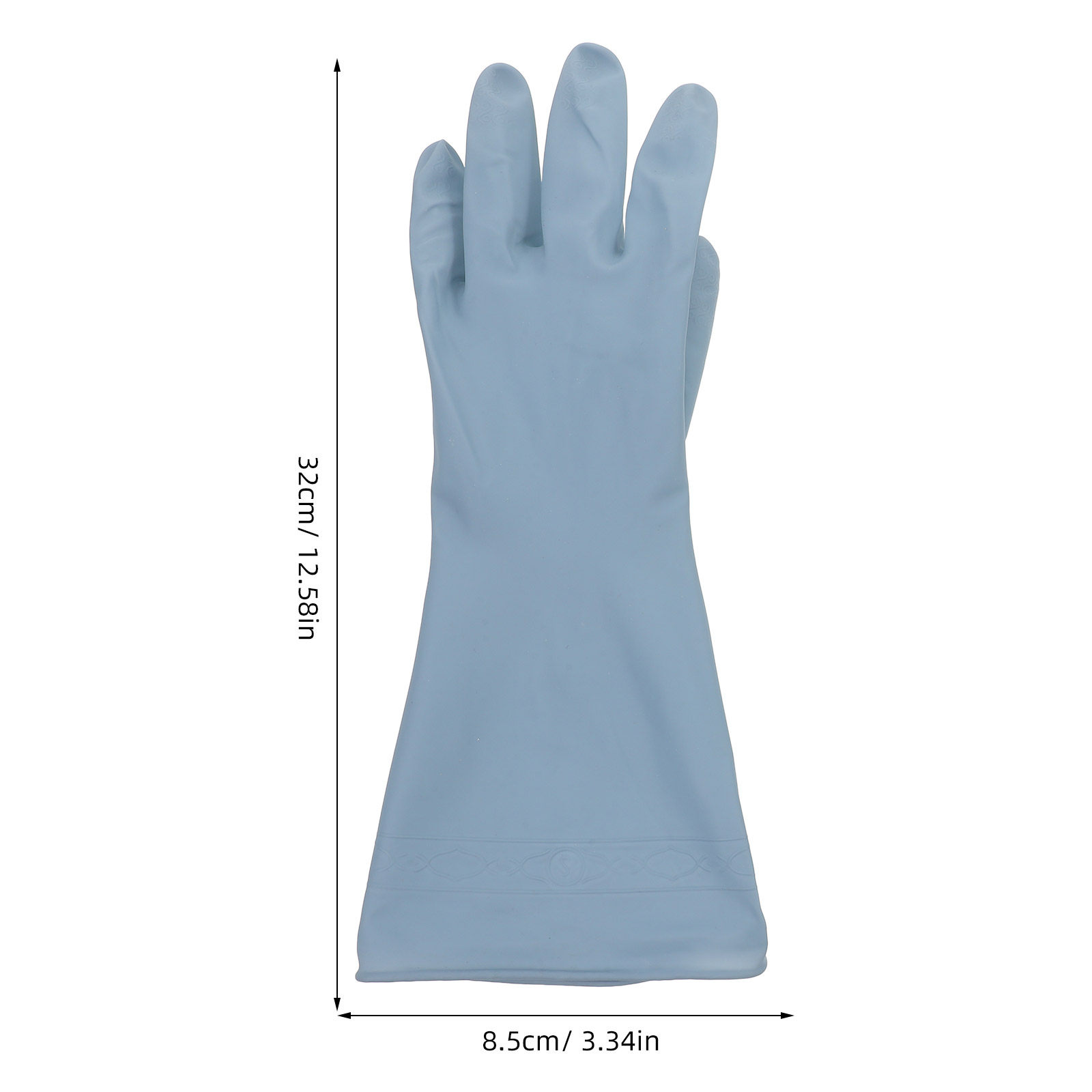 방수 기능이 있는 고무 주방용 장갑 3켤레, 긴 소매  - Dish Glove Rubber 리뷰 및 가격