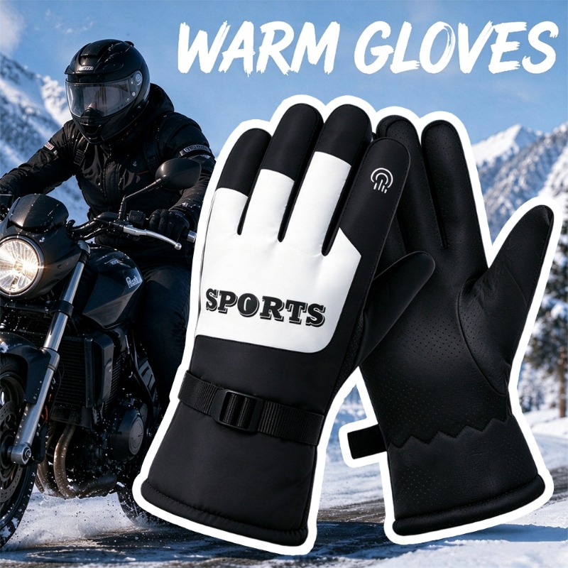겨울용 오토바이 장갑, 방수 기능, 보온 기능, 플리스 - Ski Glove Waterproof 리뷰 및 가격